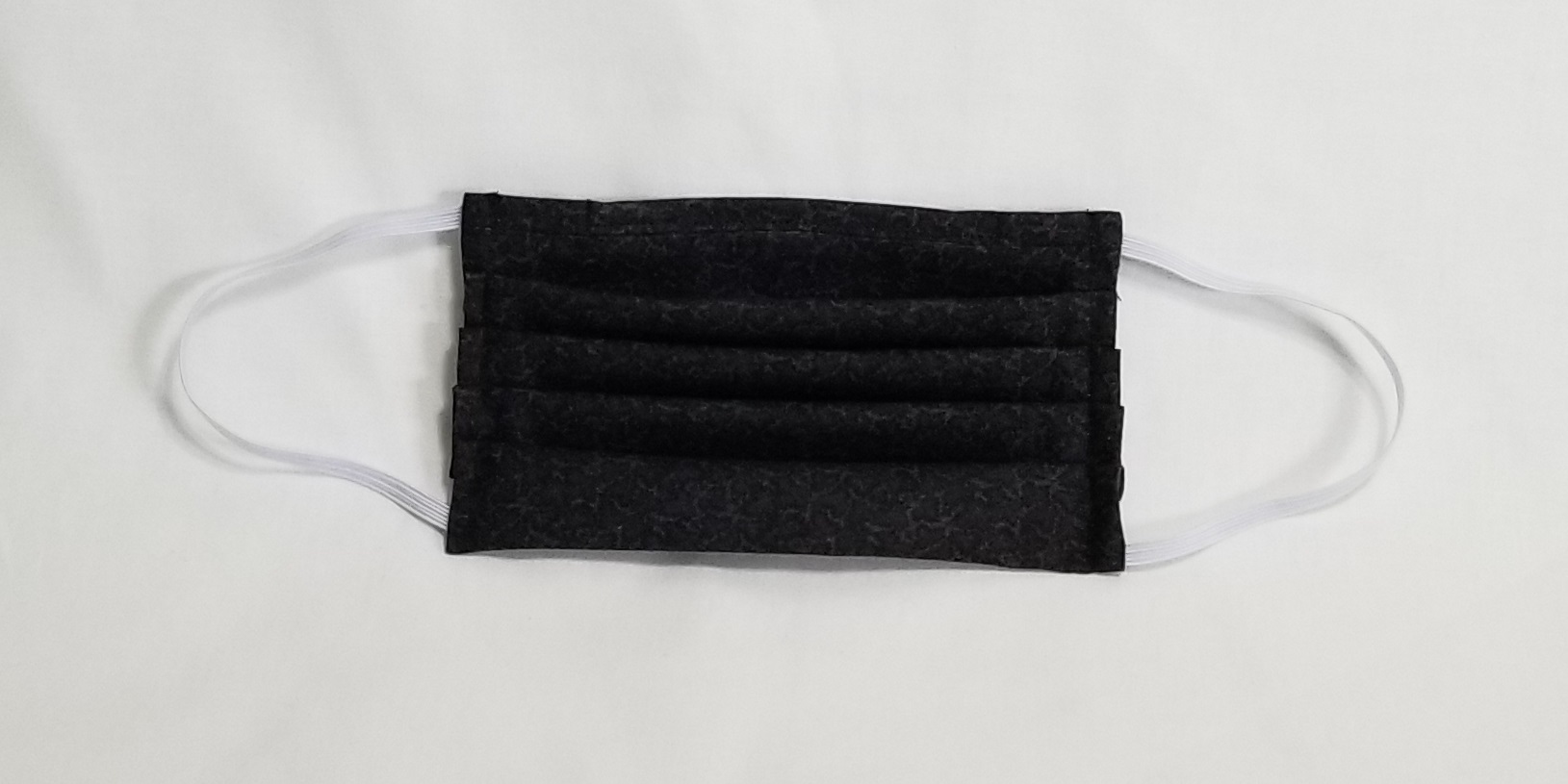(image for) Handmade, Black Earloop Face Mask w/pocket